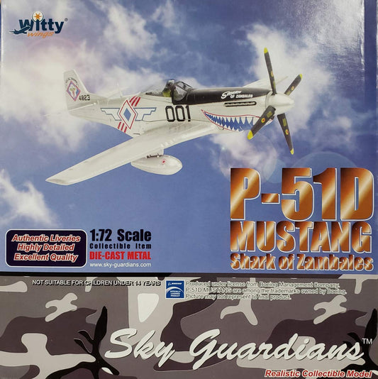 Witty Wings 1/72 P-51D Mustang Phillipine Air Force, "Shark of Zambales"