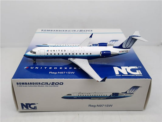 NG Model United Express Bombardier CRJ-200 N971SW